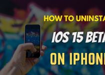 Step by step process to uninstall iOS 15 beta on iphone 2021