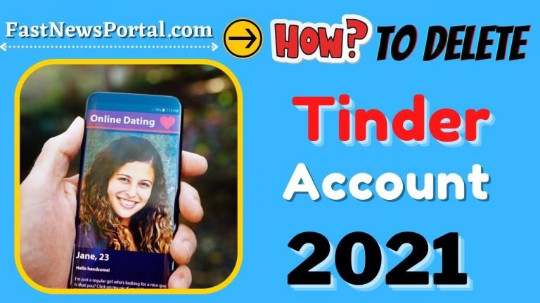How to delete Tinder Account 2021