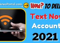 How to delete TextNow Account 2021?