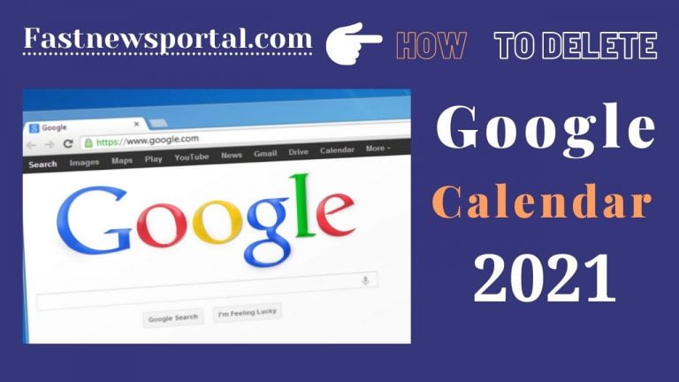 delete a Google Calendar