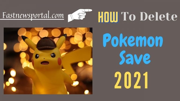 delete Pokemon Save