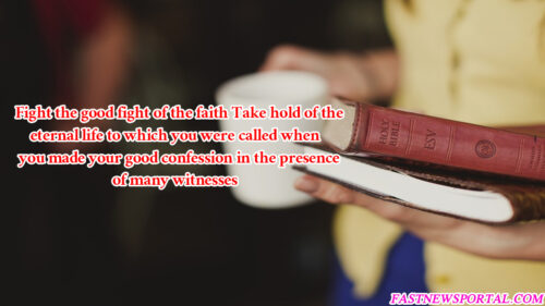 fight good faith bible verses