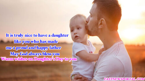 happy daughters day wishes quotes from dad