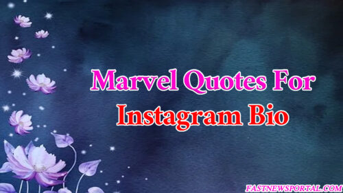 Marvel Quotes For Instagram Bio