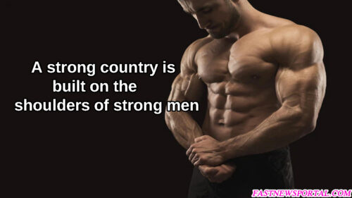 positive strong men quotes